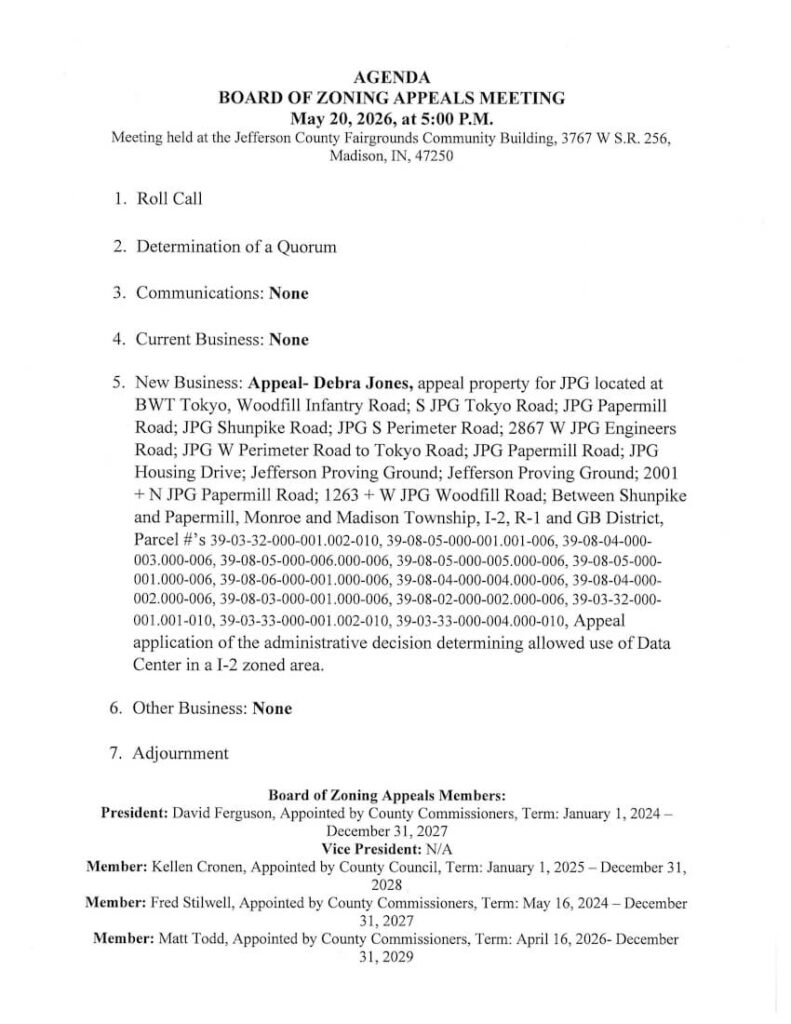 BZA-Agenda 5-20-2026