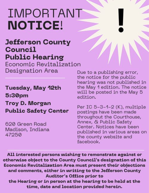 ERA Public Hearing Notice