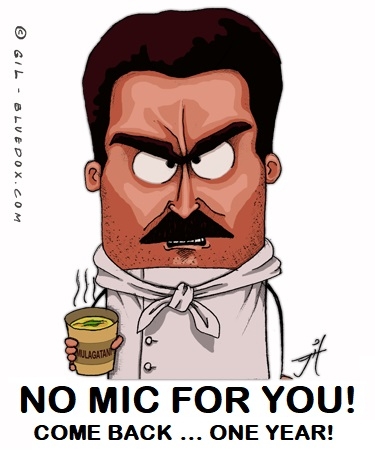 No Mic for You!