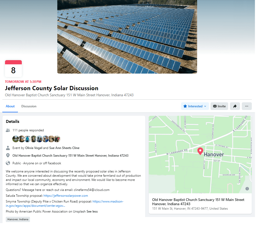 Community Commercial Solar Discussion