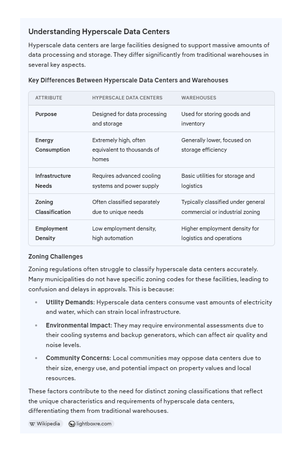 hyperscale data center zoning